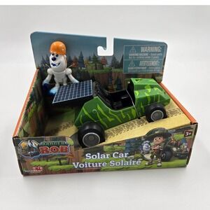 Ranger Rob Solar Car Pull & Go Toy Vehicle with Yeti Figure Green Camo Nelvana